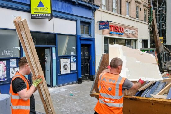 Wait-and-load waste collection in the UK, click here for a wait and load waste collection quote